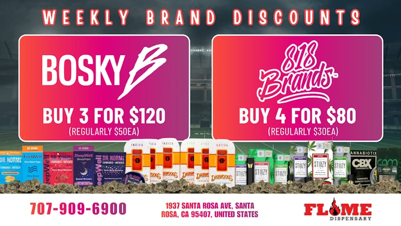 Flame Dispensary 30% OFF YOUR FAVORITE BRANDS