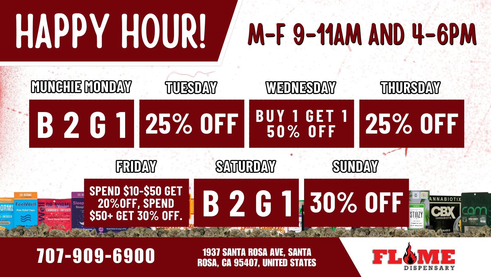 Flame Delivery DAILY DEALS (Featured Deal)