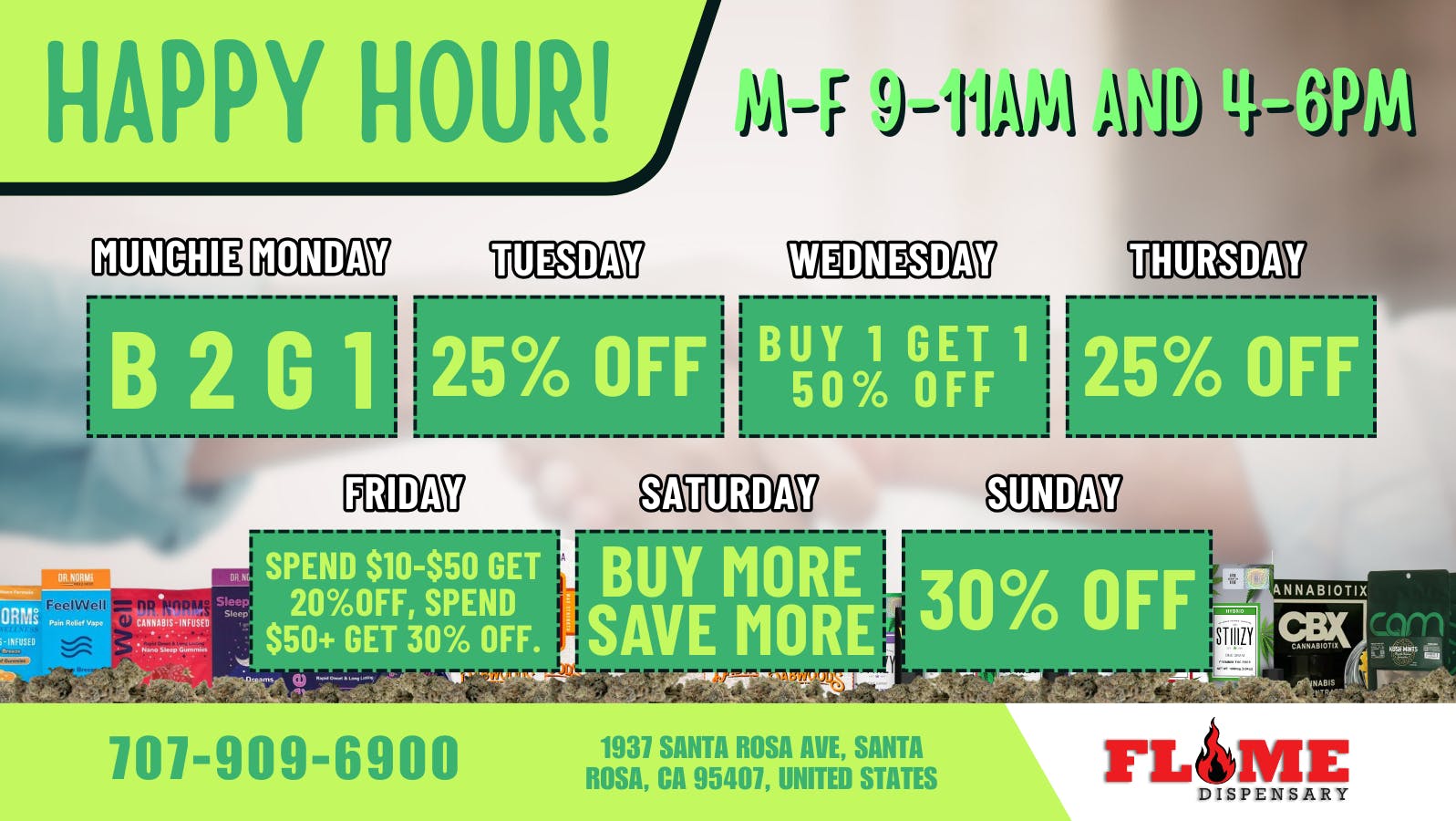 Flame Delivery DAILY DEALS (Featured Deal)