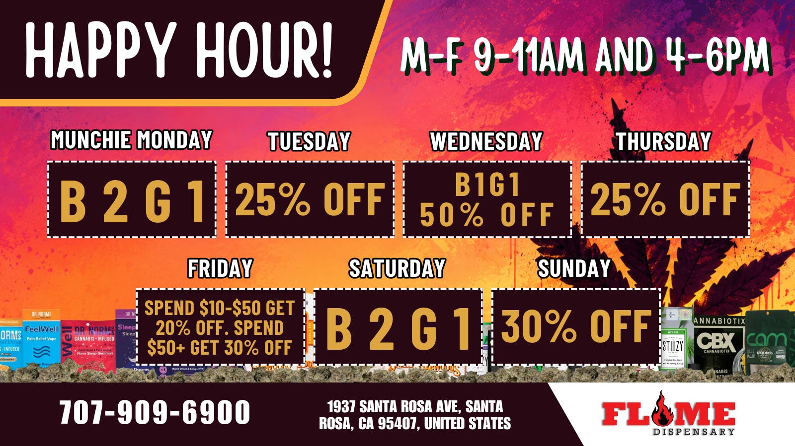 Flame Delivery DAILY DEALS (Featured Deal)