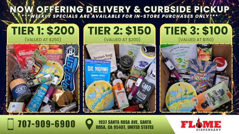 Flame Dispensary Flame Dispensary BOX DEALS