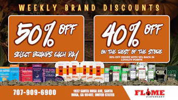 Flame Dispensary 30% OFF YOUR FAVORITE BRANDS