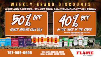 Flame Dispensary 30% OFF YOUR FAVORITE BRANDS