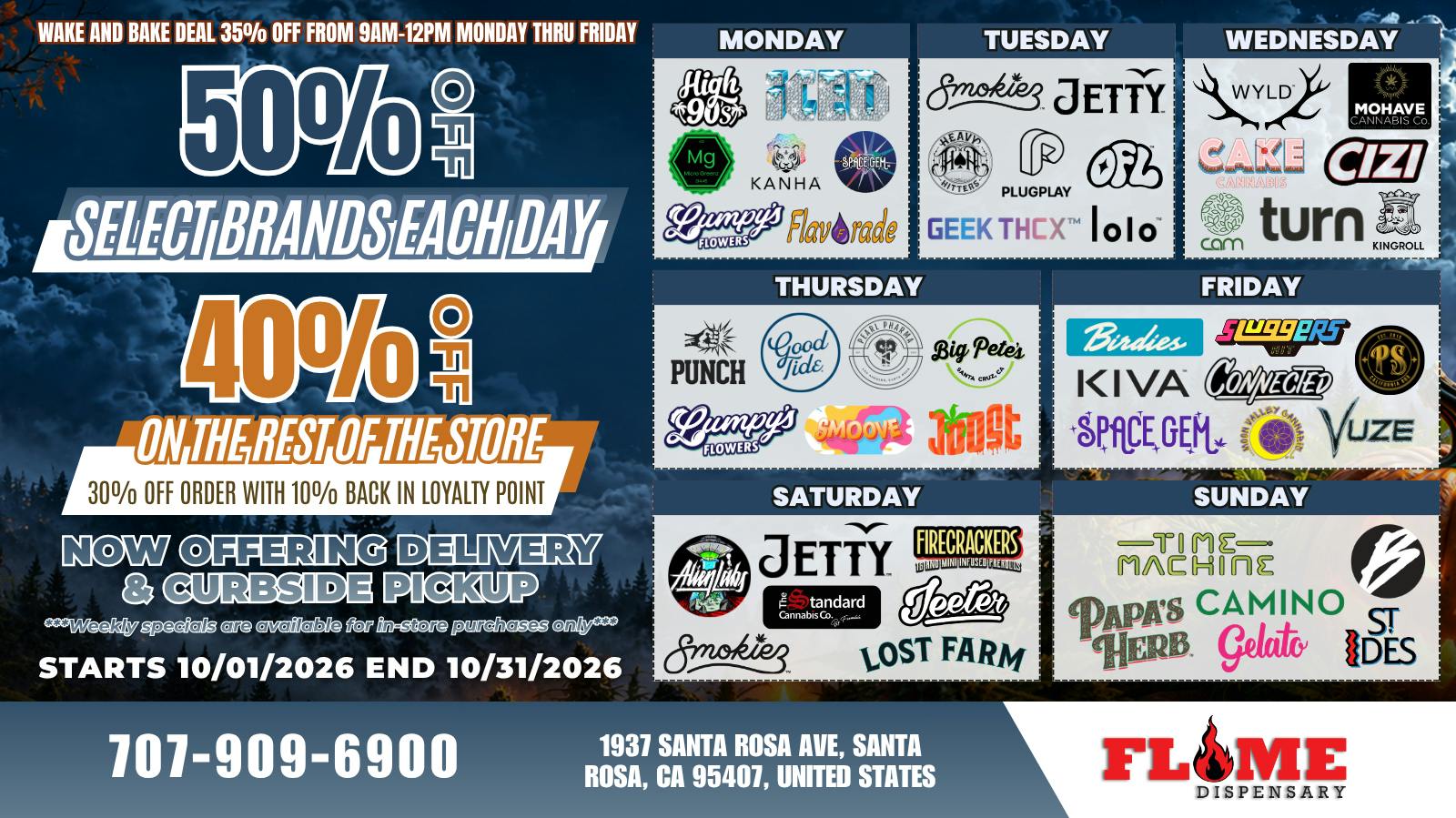 Flame Delivery DAILY DEALS (Featured Deal)