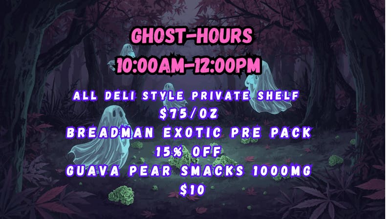 The House of Chronic Power Hour Deals!!!