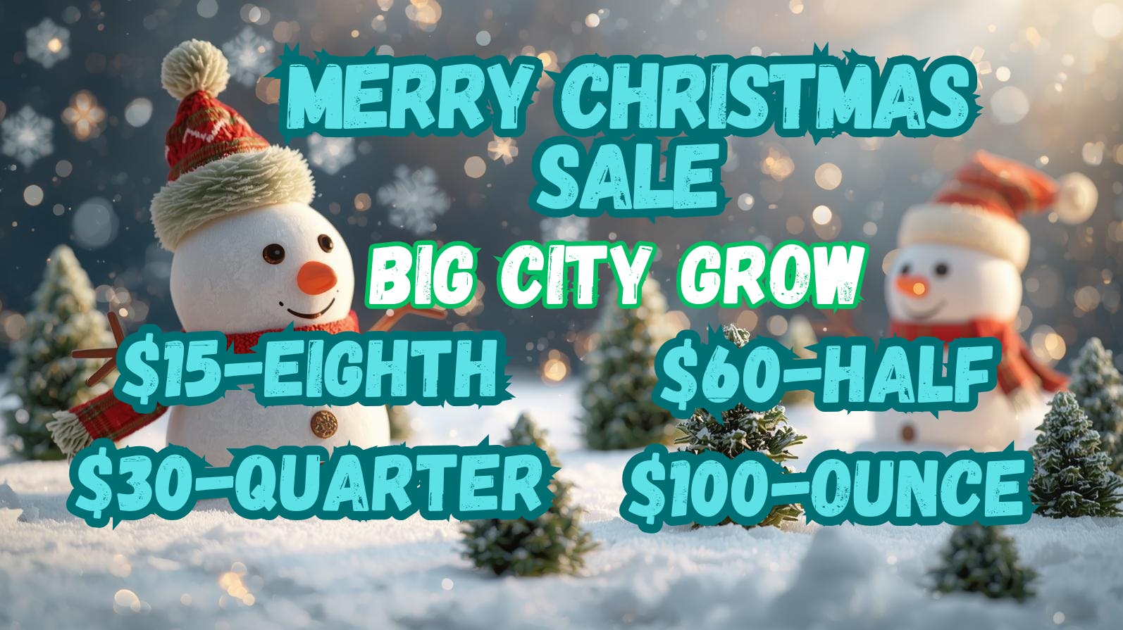 The House of Chronic Merry Christmas Deals!!