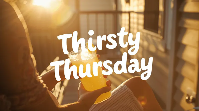 The House of Chronic THIRSTY THURSDAY!!