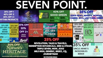 Seven Point Dispensary – Danville 45% OFF ANY 3+ RYTHM PRODUCTS