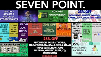 Seven Point Dispensary – Danville STACK UP TO 30% -45% OFF ANY 3+ RYTHM PRODUCTS