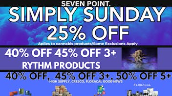 Seven Point Dispensary – Danville 40% OFF RYTHM, CRESCO, HIGH SUPPLY, SAVVY 14G