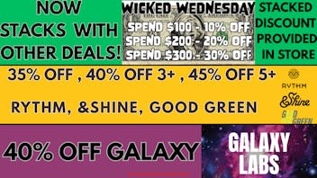 Seven Point Dispensary – Danville 40% OFF GALAXY LABS