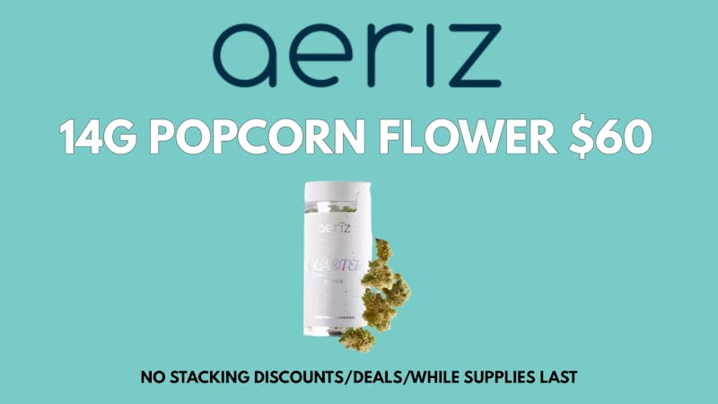 Seven Point Dispensary – Danville $60 14G POPCORN FLOWER