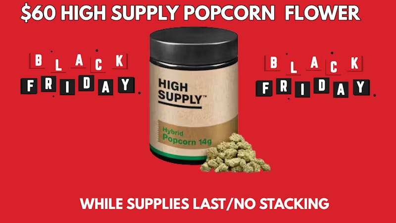 Seven Point Dispensary – Danville $60 HIGH SUPPLY 14G POPCORN FLOWER