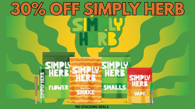 Seven Point Dispensary – Danville 30% OFF SIMPLY HERB