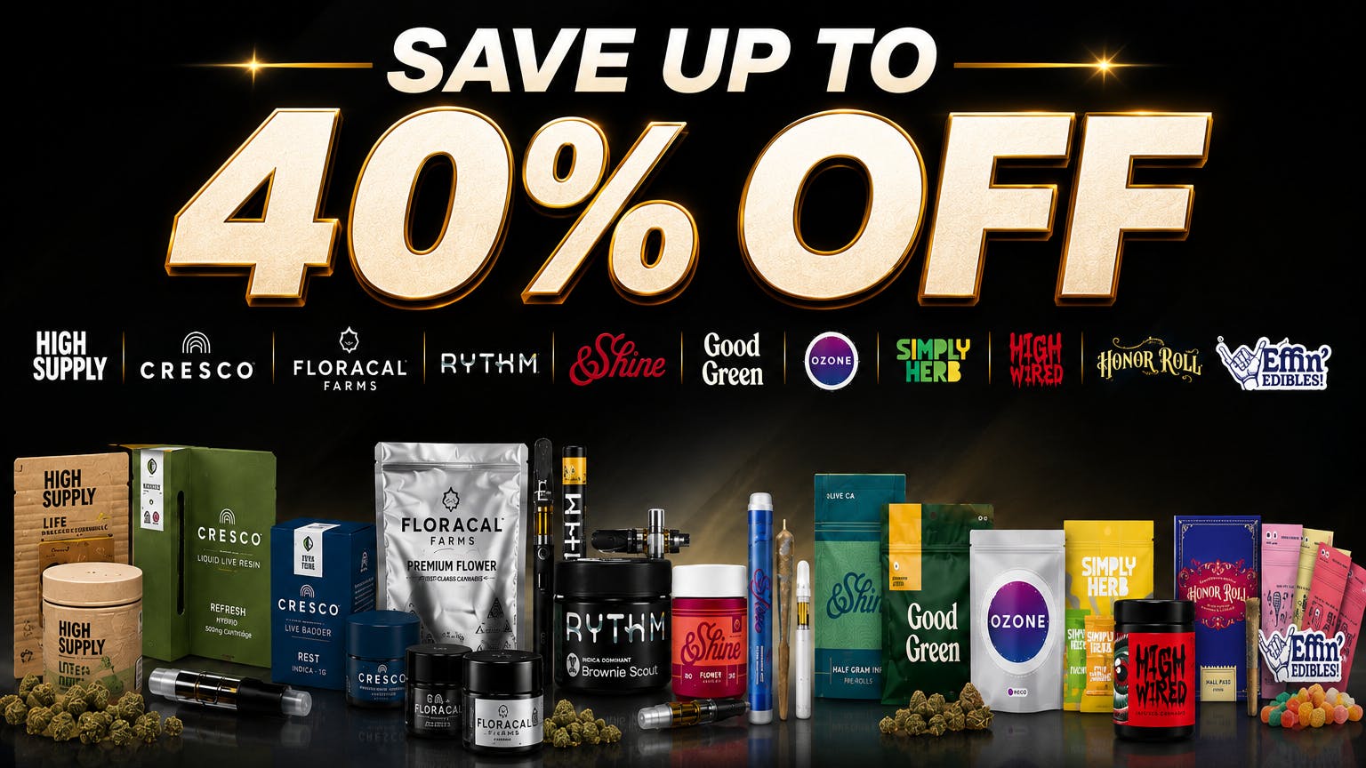 Seven Point Dispensary – Danville 30% OFF RYTHM, OZONE, HIGH SUPPLY, SIMPLY HERB+++