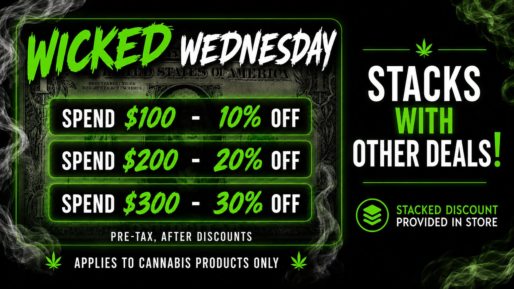 Seven Point Dispensary – Danville SPEND $100. STACK AN EXTRA 10% OFF