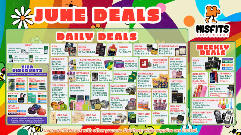 Misfits Delivery Misfits Biggest June Savings !