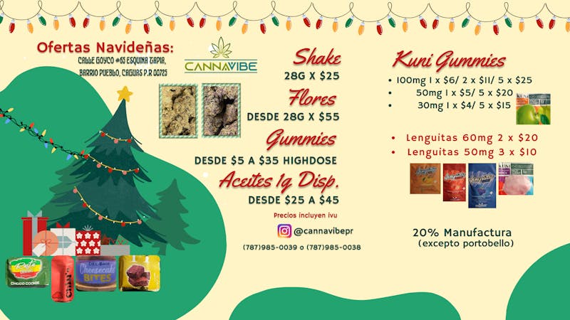 Cannavibe Caguas Navidades eb CannaVibe