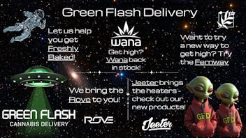 Green Flash Boutique Cannabis Delivery - Boston Brand Showcase