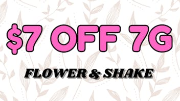 Urge NJ Cannabis Dispensary $7 OFF 7g Flower & Shake