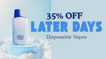 Urge NJ Cannabis Dispensary 35% OFF LATER DAYS VAPES
