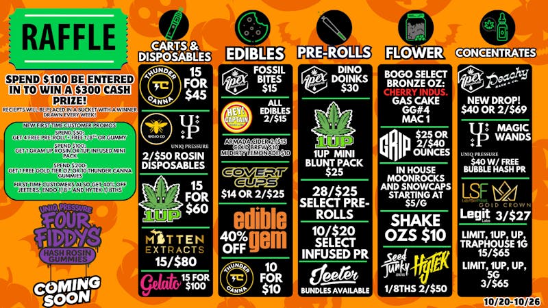 Uniq Cannabis Dispensary Monroe Monroe's Best Available at Uniq Monroe!