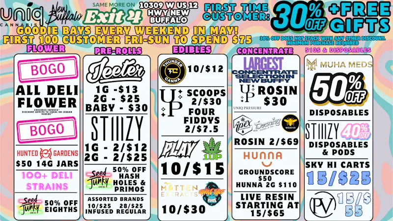 Uniq Cannabis Save More On Exit 4