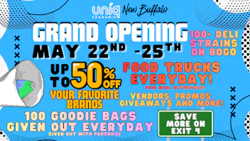 Uniq Cannabis Grand Opening This Week!