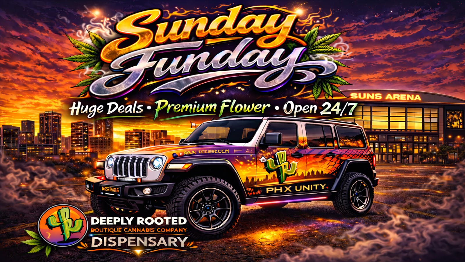 Deeply Rooted Boutique Cannabis Company SUNDAY FUNDAY | 05.24.2026