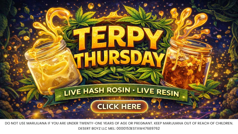 Deeply Rooted Boutique Cannabis Company TERPY THURSDAY | 07.30.2026 @ Deeply Rooted