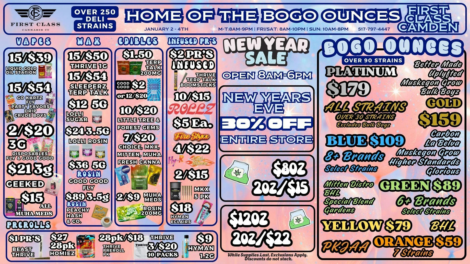 First Class Camden (formerly Dispo) 30% off Entire Store