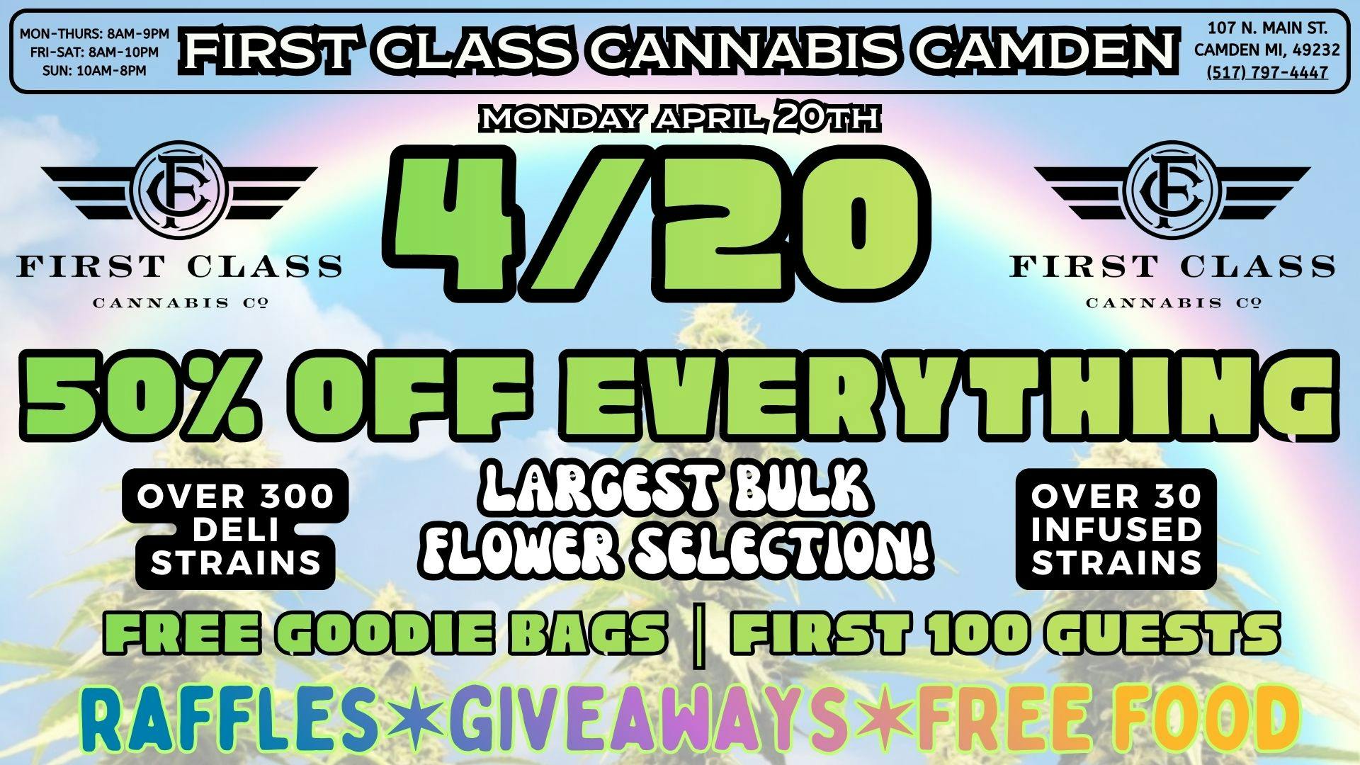 First Class Camden (formerly Dispo) ✶💨THE BEST 420 DEALS✶💨50% OFFF EVERYTHING✶💨