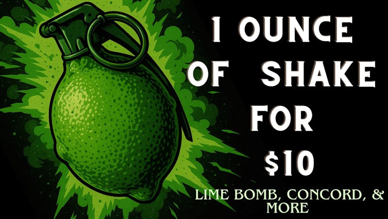 Sundays Clone Bar and Dispensary 1 Ounce of Shake for $10