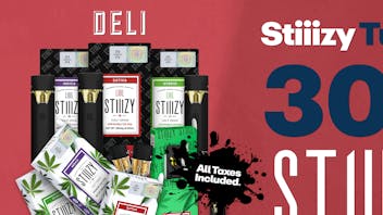 Deli by Caliva - Hanford Stiiizy 30% Off Pods and AIO Vapes