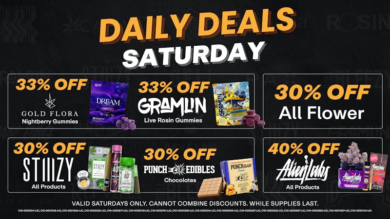 Coastal Dispensary - Vallejo Saturday Daily Deals | Up to 40% Off