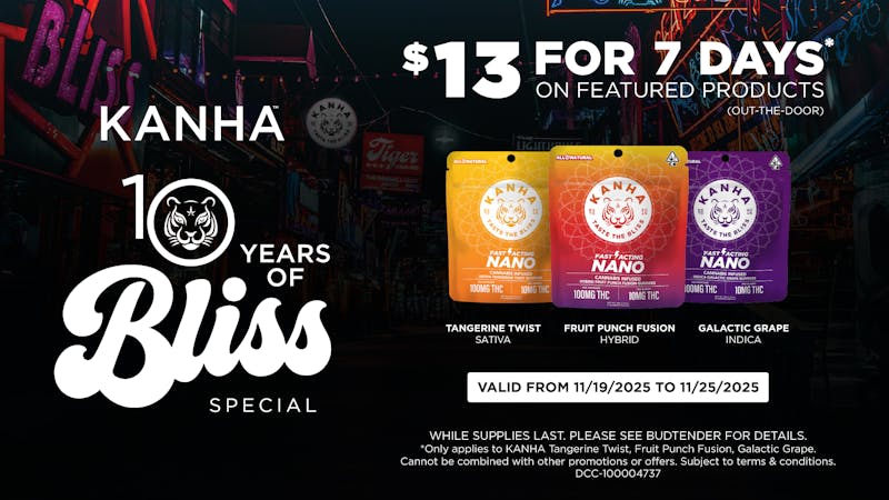 Coastal Dispensary SB 43% Off Kanha Nano Gummies