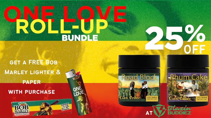 Blazin Buddiez One Love Roll-Up Bundle