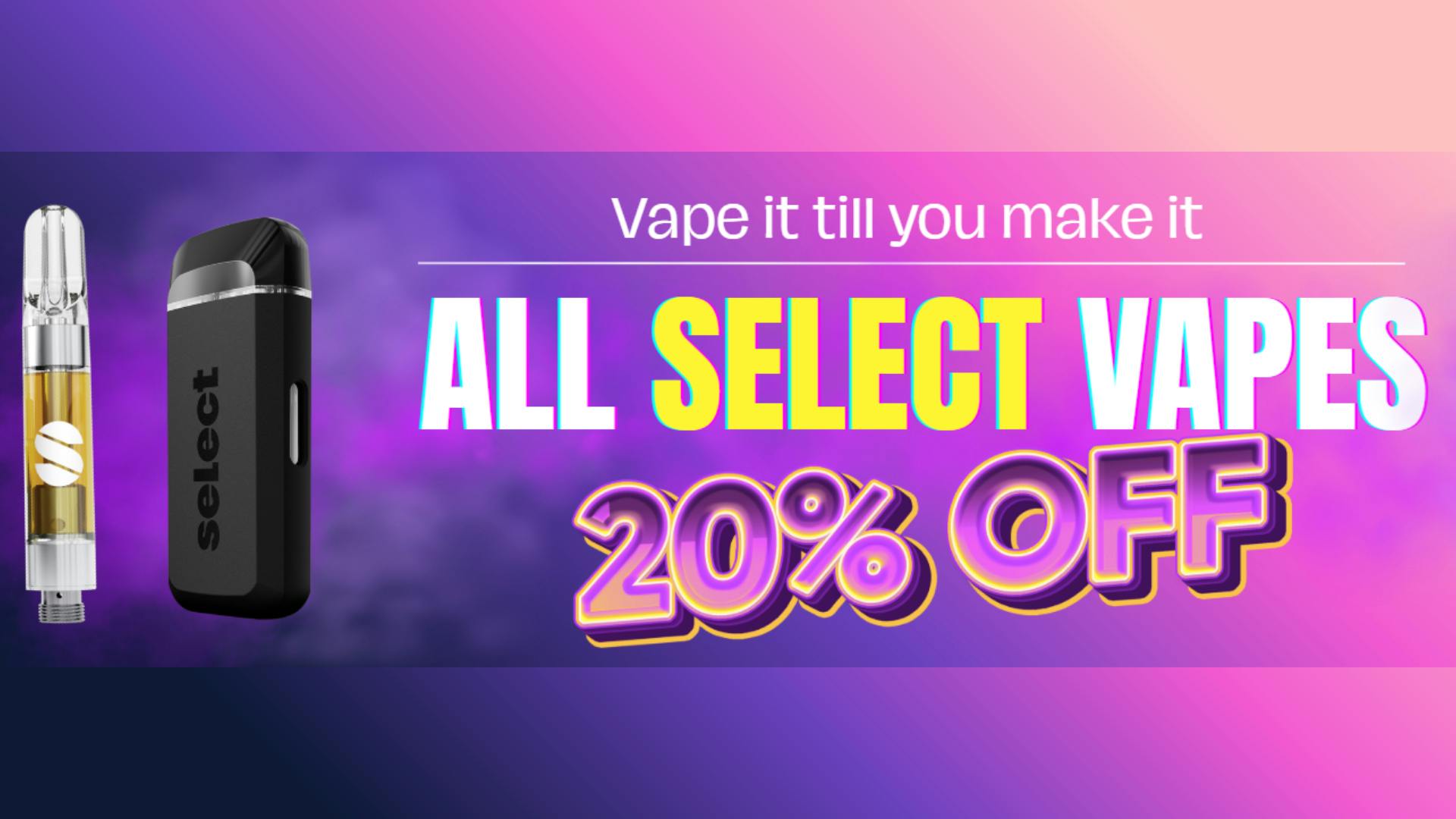 Blazin Buddiez ALL SELECT VAPES 20%OFF