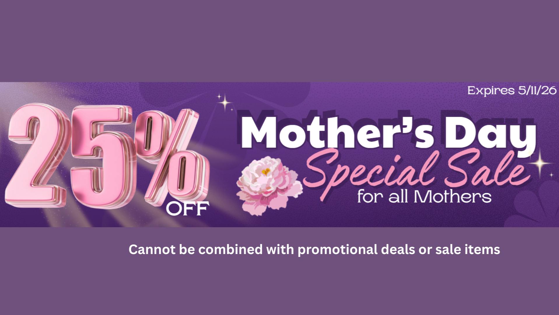 Blazin Buddiez 25% OFF for All Mothers - Mother's Day Sale