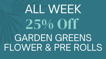 City Leaves LLC Garden Greens 25% Off