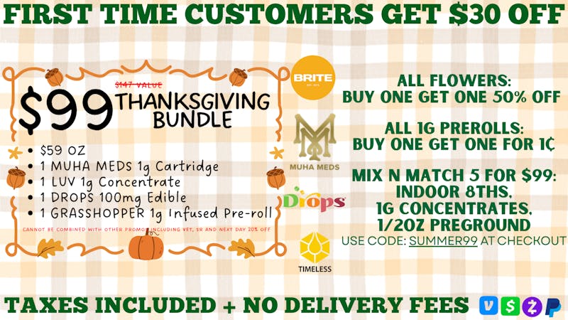 Exclusive Essentialz - Oakland 🍬BOGOs, $30 Off, $59+ OZs | Tax Included, No Fees