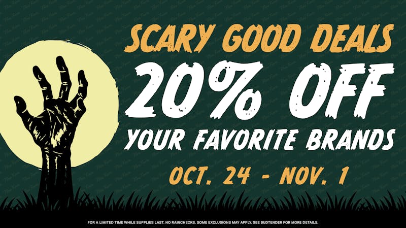 Flora Farms - Lee's Summit Scary Good Deals 20% Off Select Items Thru Nov 1st