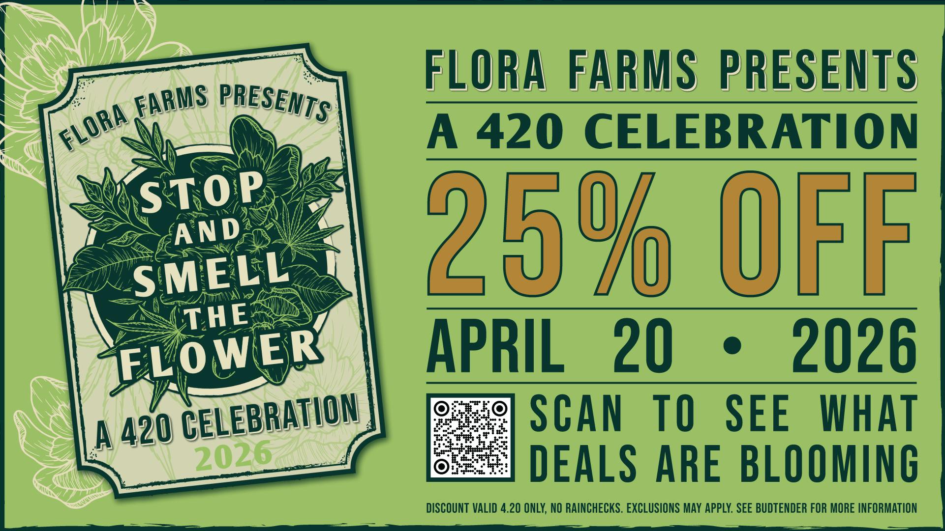 Flora Farms - Lee's Summit 25% Off Your Entire Purchase!