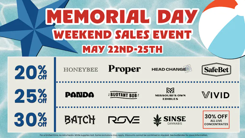 Flora Farms - Stateline Memorial Day Weekend Sales Event