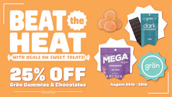 Flora Farms Joplin 25% off Gron Chocolate & Gummies