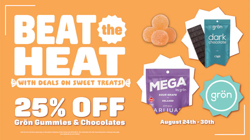 Flora Farms Joplin 25% off Gron Chocolate & Gummies