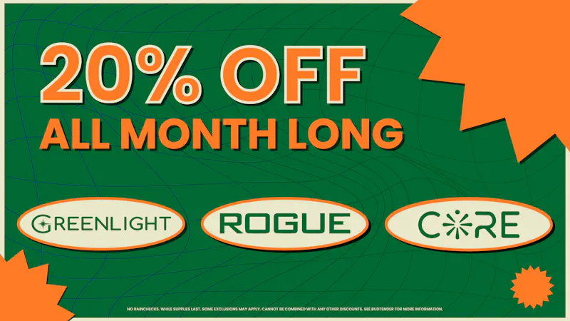 Flora Farms - Springfield 20% Off All Greenlight, Core, Rogue Products