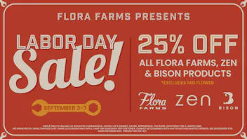 Flora Farms - Springfield 25% off all Flora Farms, Zen and Bison products