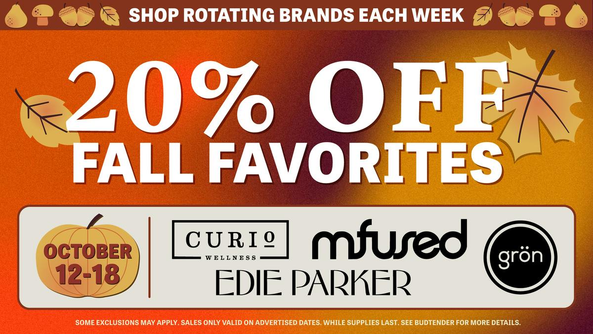 Flora Farms Joplin 20% Off Curio, Edie Parker, Gron & mFused