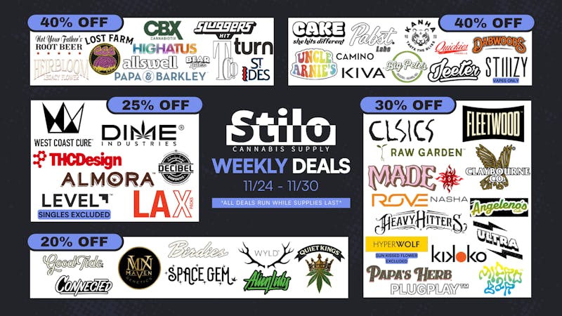 Stilo Supply BLACK FRIDAY: UP TO 40% OFF‼️🔥